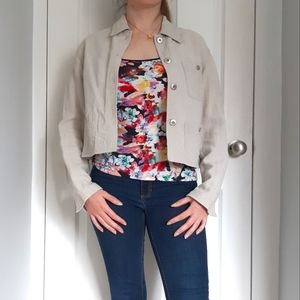 Beige Emanuel jacket